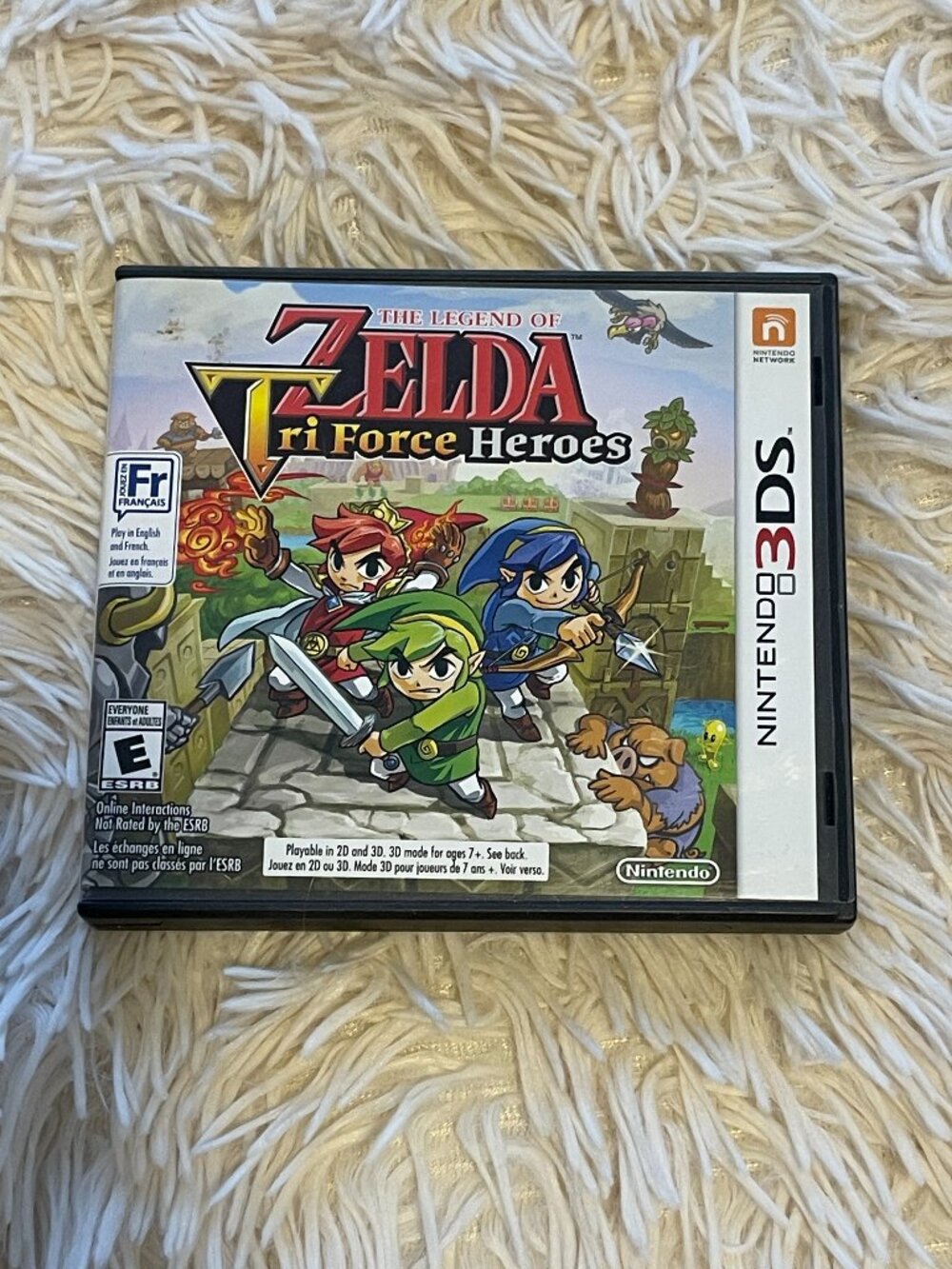 3DS - Nintendo The Legend of Zelda: TriForce Heroes Game